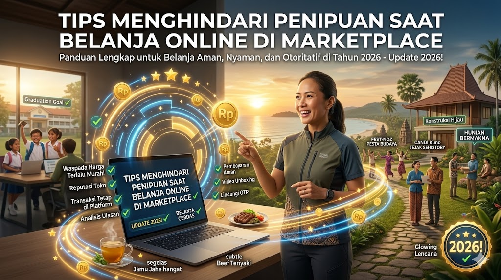 Tips Menghindari Penipuan Saat Belanja Online di Marketplace