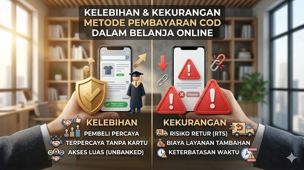 Kelebihan dan Kekurangan Metode Pembayaran COD dalam Belanja Online