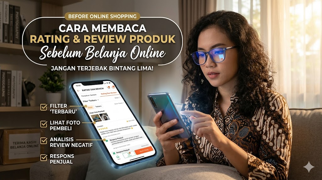 Cara Membaca Rating dan Review Produk Sebelum Belanja Online